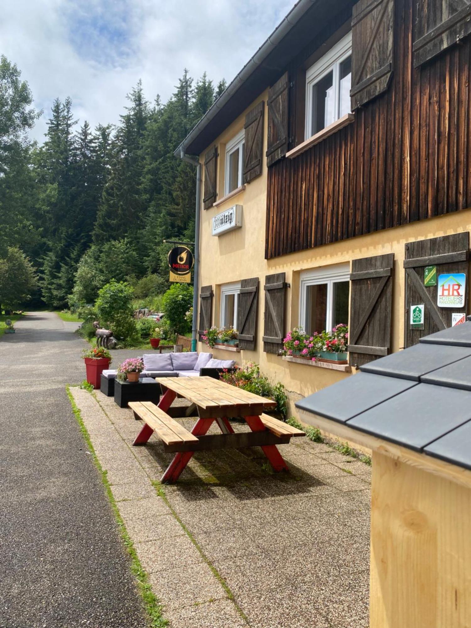 Auberge De L'Etang Du Devin Lapoutroie Dış mekan fotoğraf